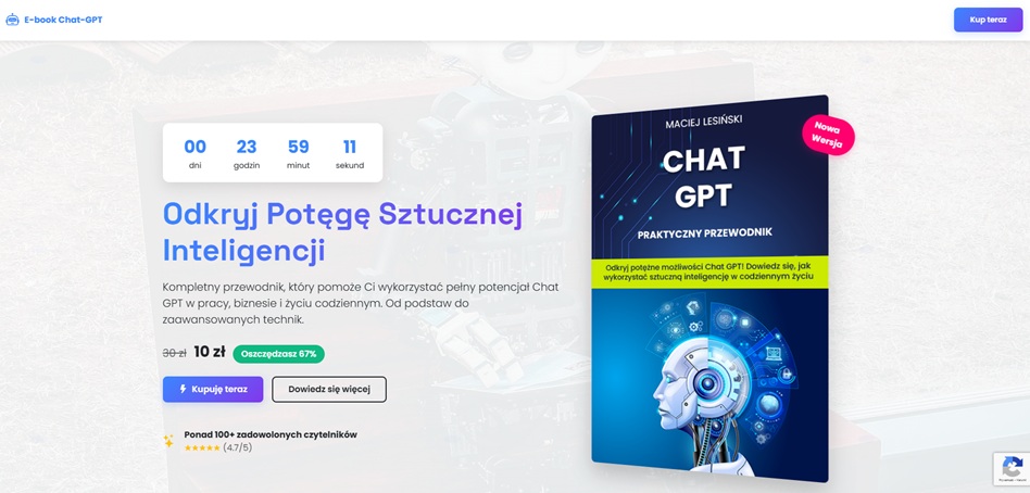 Landing Page Ebook ChatGPT